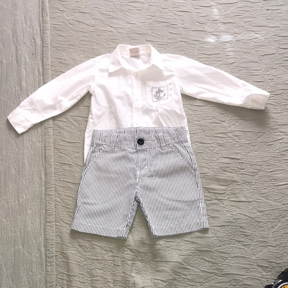 SET- Shorts (24 months) & shirt(18 months)  set - Picture 3 of 8